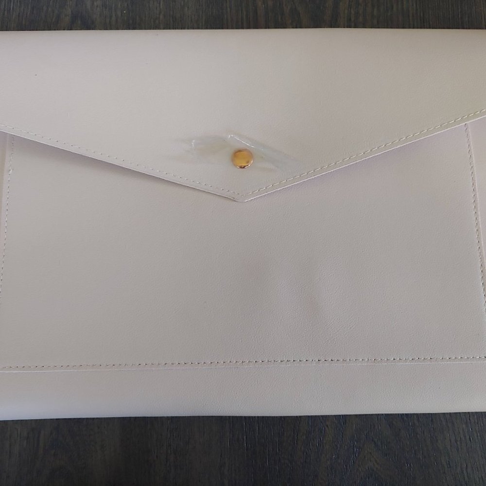 Glass Ladder & Co Megan Portfolio Clutch Pink Vega